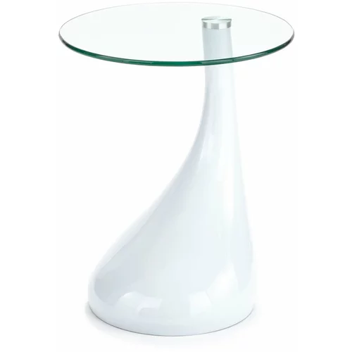 Tomasucci Okrugli pomoćni stol sa staklenom pločom ø 45 cm Pop -