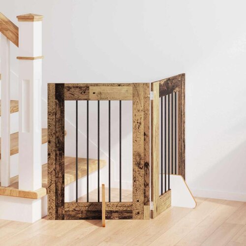  Vrata za pse z stojali 2 pcs Star les 60 x 60 cm Inženirski les, (5000232707) Cene