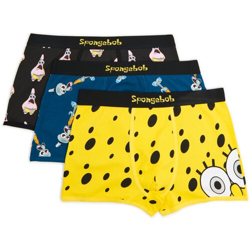 Cropp muški komplet od 3 para bokserica SpongeBob - Crna  6707N-99X Cijene