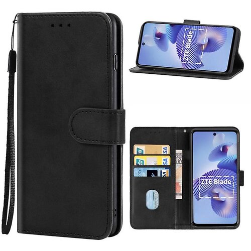 INORCO Ovitek za telefon z denarnico in stojalom za ZTE Blade L220, etui iz telečjega usnja, (22035816) Slike