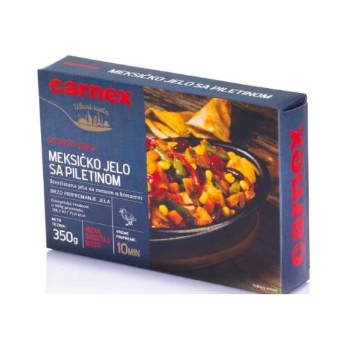 Carnex Meksičko jelo sa piletinom 350g Cene