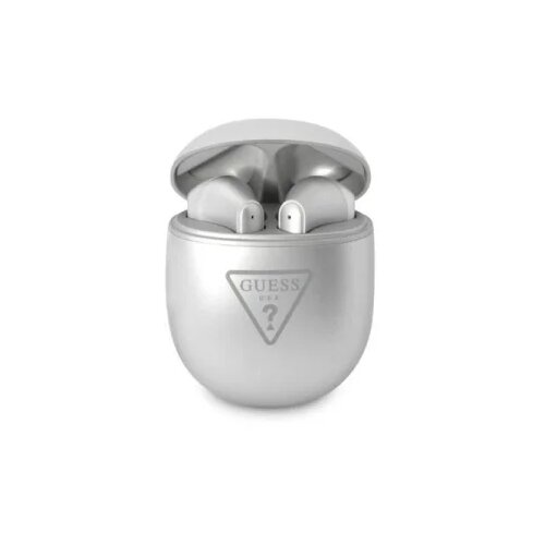 Guess wireless slusalice GUTWST82TRS Triangle Logo silver Cijene