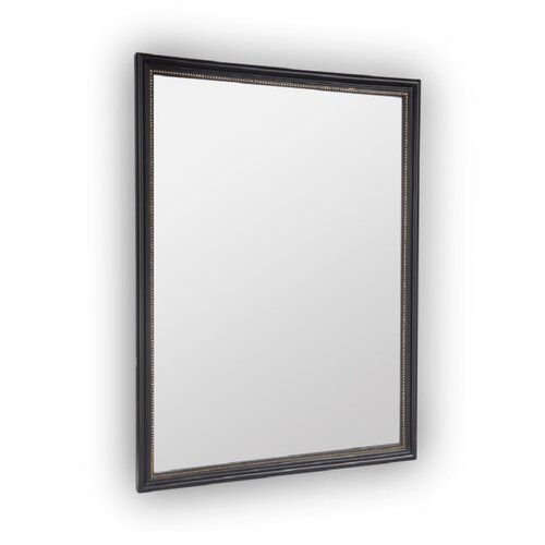 Tri O zidno ogledalo nadine (d x &amp;scaron; x v: 10 mm x 34 cm x 45 cm, crna boja) Slike