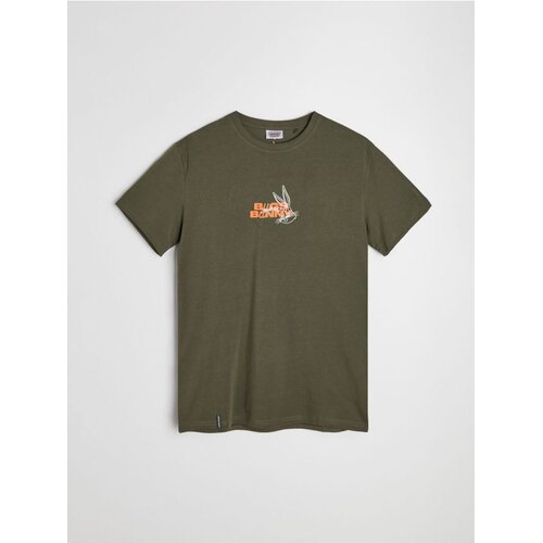 Sinsay Pamučna majica s Looney Tunes printom Slike