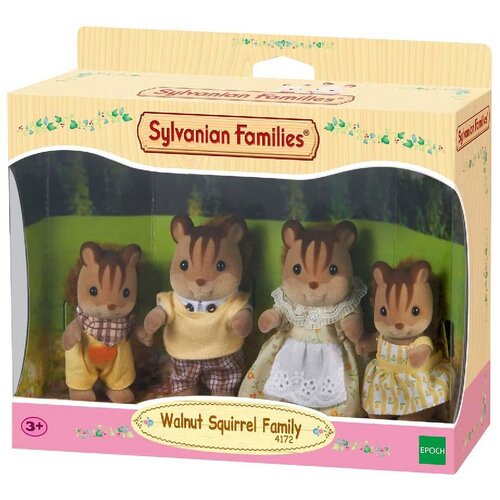 SYLVANIAN FAMILIES Figurice Walnut Squirrel Family Cene