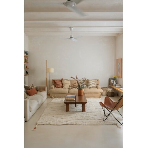 Lorena Canals Bela pralna ročno tkana volnena preproga 170x240 cm Enkang Ivory &amp;ndash; Slike