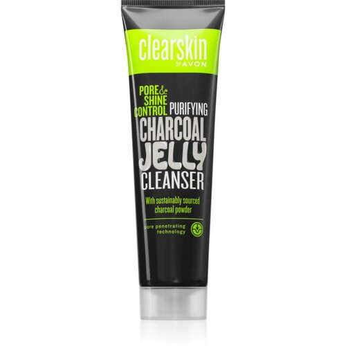 Avon Clearskin Pore &amp;amp; Shine Control gel za dubinsko či&amp;scaron;ćenje s aktivnim ugljenom 100 ml Slike