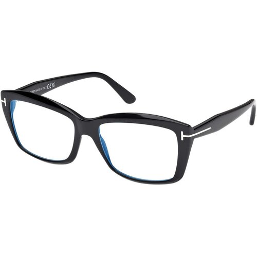 Tom Ford Ženski okvir za dioptrijske naočare Blue Block 0FT6065-B 155, Crni Cene