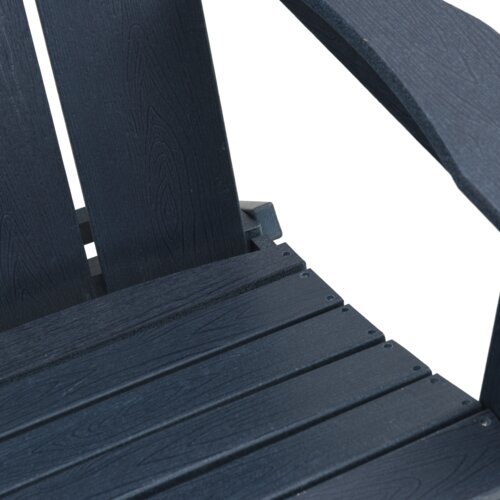 vidaXL Zložljivi Adirondack stoli 2 kosa Mornarsko modra 74.5x80.5x90 cm HDPE Cene