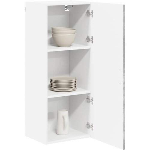  Ormar za Zid Lucca Betonska siva 40 x 31 x 100 cm Slike