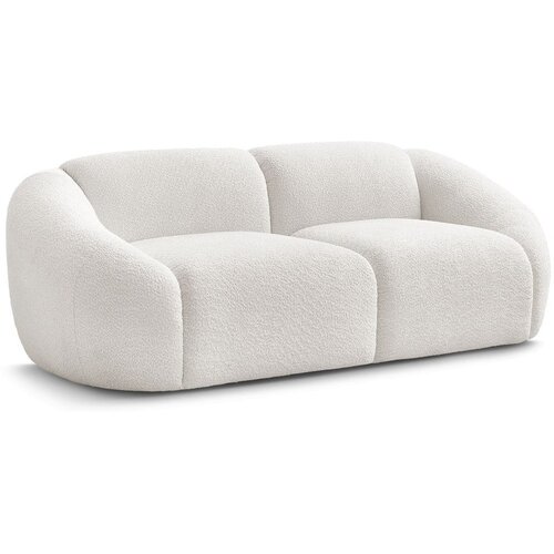 Bobochic Paris Bijela sofa od bouclé tkanine 230 cm Tina – Cijene