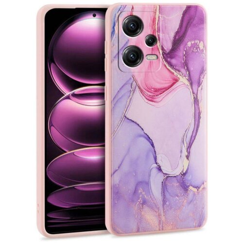 Onasi Silikonski ovitek Marmor za Xiaomi Redmi 12 4G - roza Cene