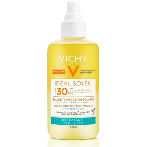 Vichy soleil ideal vodica za zaštitu od sunca visoka hidratacija spf 30 200 ml Slike