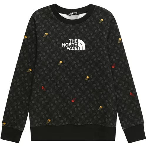 The North Face Sportska sweater majica 'DREW PEAK' siva / crna / bijela