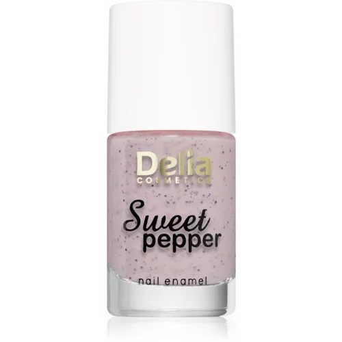 Delia Cosmetics Sweet Pepper Black Particles lak za nohte odtenek 03 Capri 11 ml