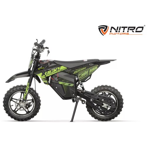 Nitro Motors Otro&amp;scaron;ki motor Cross 1000W Eco Lucky Series Fun Oranžna Slike