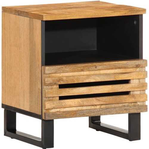 Maison Chic Dvo delni komplet Nočne omarice - Nočne mize 40x34x46 cm trden robusten mangov les, (21689708) Cene