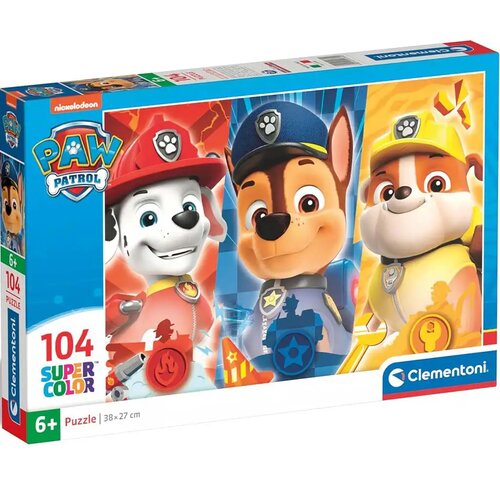 Clementoni Patrola Šapa 104-dijelni Supercolor puzzle - Cene