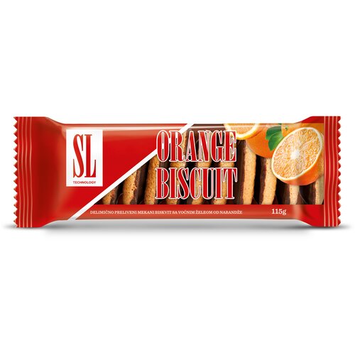 Swisslion Takovo Swisslion Orange biscuit, 115g Slike