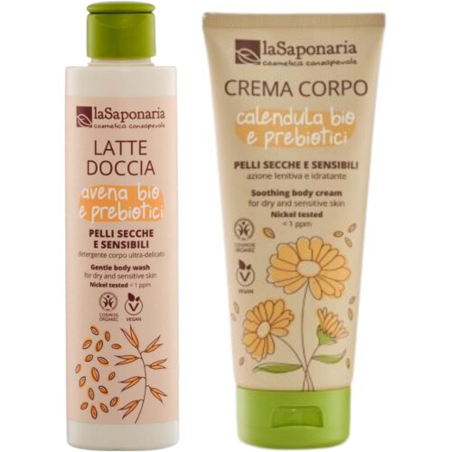 La Saponaria Sensitiv set za njegu tijela - 400 ml Cijene