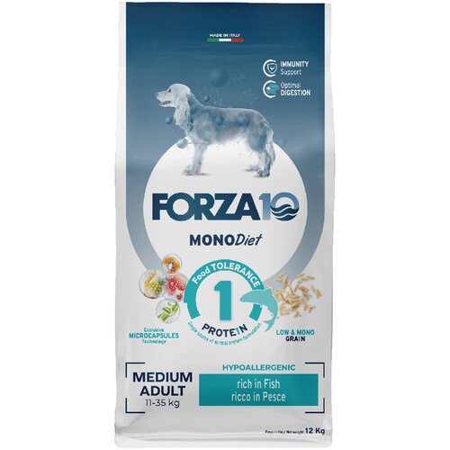 Forza 10 Medium Diet z ribo - 12 kg Slike