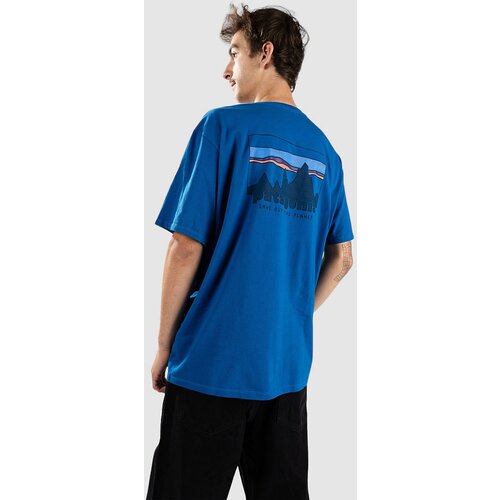 Patagonia 73 Skyline Organic T-shirt endless blue Cene