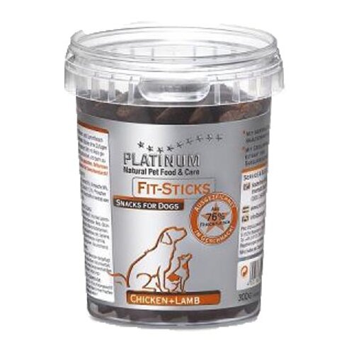 Platinum Poslastice za pse Fit Sticks, Piletina i jagnjetina, 300g Slike