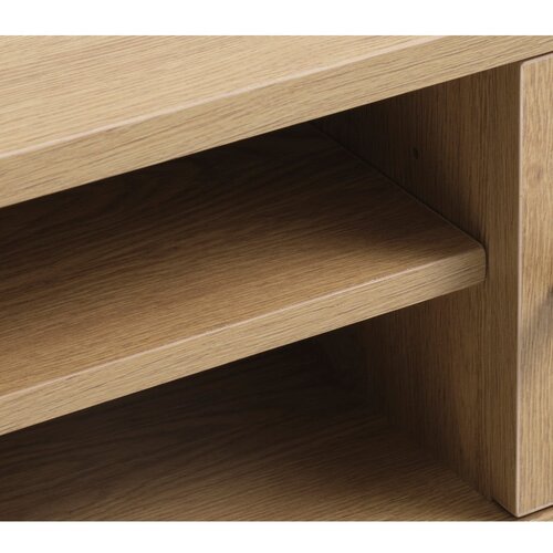 Unique Furniture TV komoda u dekoru hrasta u prirodnoj boji 120x43 cm Pensacola &amp;ndash; Slike