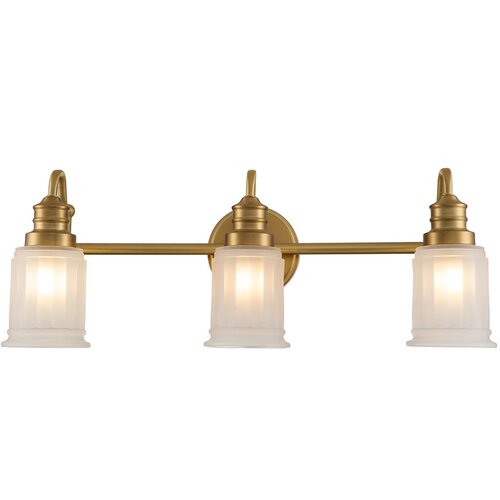 Elstead Lighting Quoizel QZ-SWELL3-BB-BATH-LED Kupaonsko zidno svetlo SWELL 3xG9/3W/230V IP44 zlatna Cene
