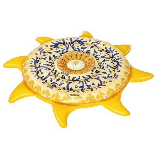 Bestway Plavalni otok Sunny Sicily (Ø x V: 207 x 22 cm, Rumena) Cene