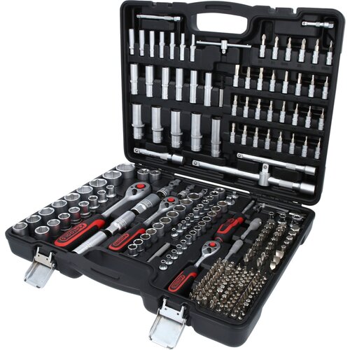 Ks Tools 1 /4 +3 /8 +1 /2 Steck- schl&amp;uuml;ssel Satz 255-tlg. Slike