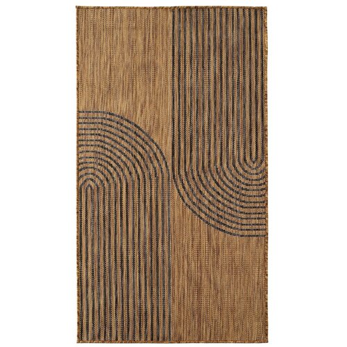 Ayyildiz Carpets Črna/rjava notranja in zunanja preproga 60x100 cm Mira 1453 &amp;ndash; Slike