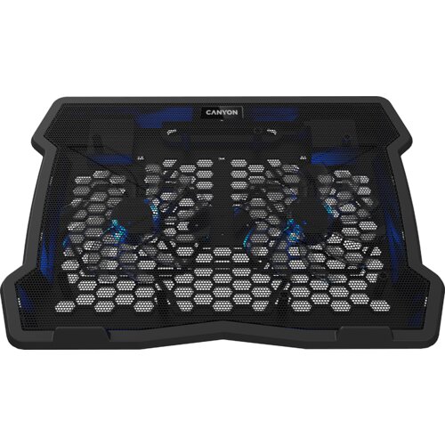 Canyon cooler NS03 3Fan 2USB LED Black Cijene