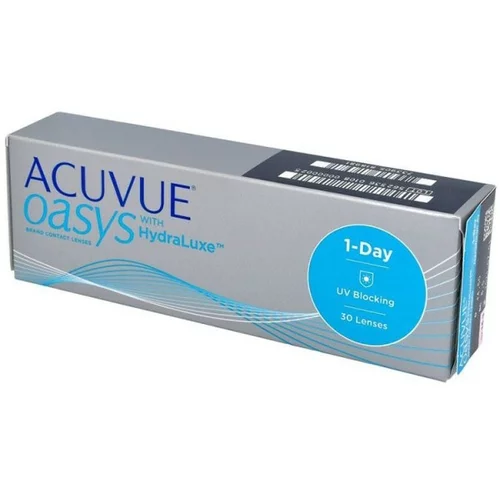 Acuvue Dnevne Oasys 1-Day s Hydraluxeom (30 leč)