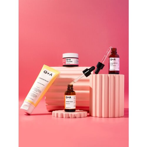 Q+A Hyaluronic Acid vlažilni serum s hialuronsko kislino 30 ml za ženske Slike