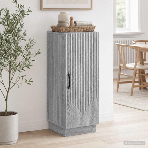  Kreveta Siva sonoma 33 x 34,5 x 87 cm Konstruirano drvo Slike