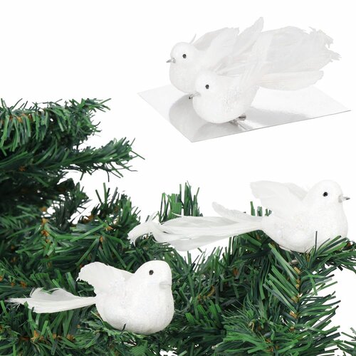  Božićni ukras &amp;ldquo;Ptice&amp;rdquo; &amp;ndash; 4 &amp;times; 14 cm Slike