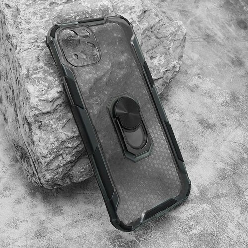 Futrola defender ring clear za iphone 15 plus/ crna Slike