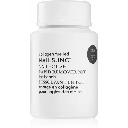 Nails Inc. Powered by Collagen odstranjevalec laka za nohte brez acetona 60 ml
