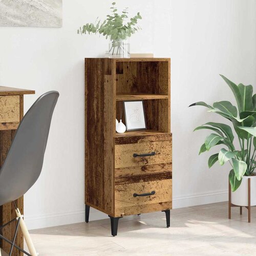 vidaXL Kreveta Staro drvo 34 x 34.5 x 90 cm Konstruirano drvo Cijene