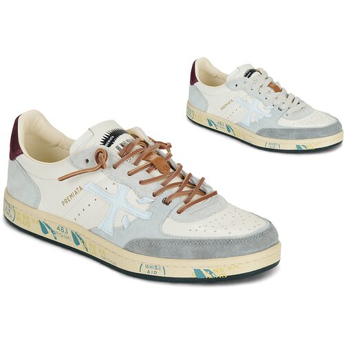 Premiata Nizke superge CLAY Bela Slike