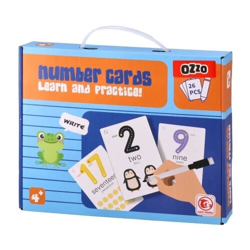Ozzo Smart card, edukativne karte, brojevi, 26 delova Cene