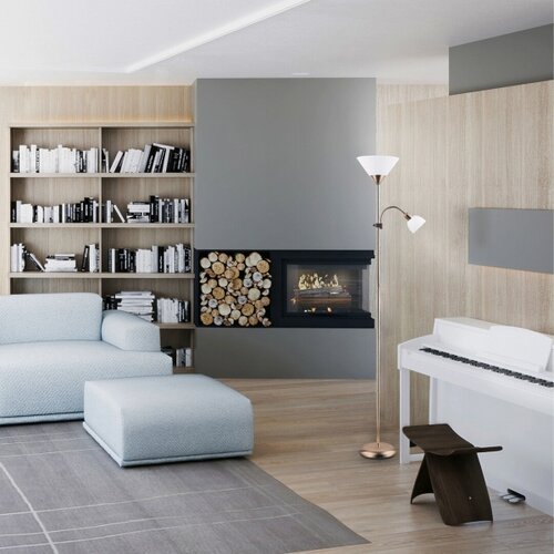 Rabalux action podna lampa sa čitačem l.E27100W+E14 25W Cene