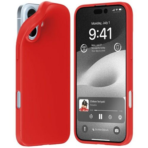 Mercury OVITEK MEHAK OVITEK ZA IPHONE 16 PLUS 6,7 INČ RDEČ, (21969814) Cene