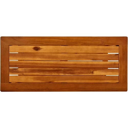 VidaXL Vrtni konzolni stol 80 x 35 x 75 cm od masivnog bagremovog drva Slike