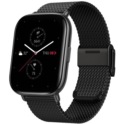 Xiaomi SAT pametni, 1.65" AMOLED, vodootporan 5ATM, BT - Zepp E (square) Metallic Black S.E Cijene