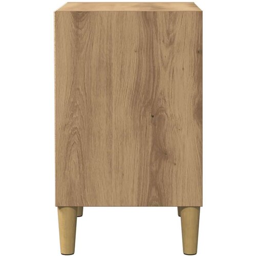 VidaXL Noćni ormarići 2 kom Artisan hrast 40x30x50 cm izrađeno drvo Slike