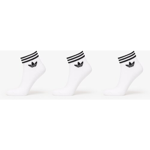 Adidas 3-Stripes Ankle Socks 3-Pack White S Cene