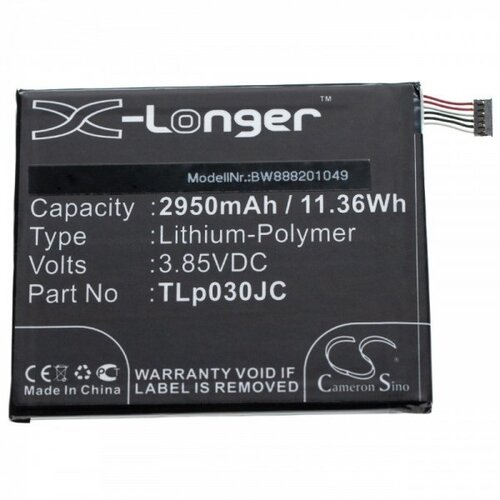 VHBW Baterija za Alcatel 3C / 3V, 2950 mAh Slike