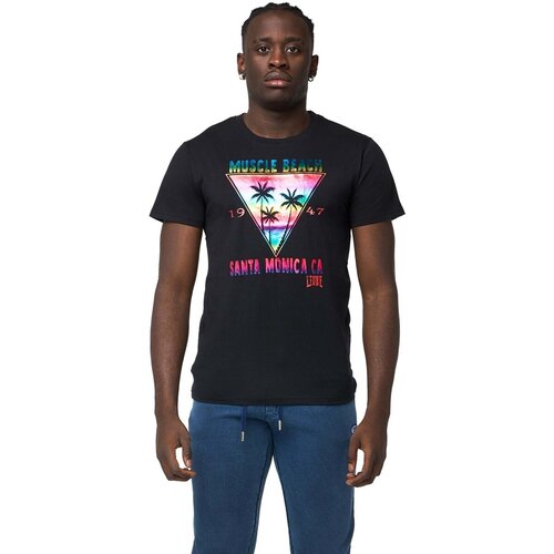 Leone 1947 Majice s kratkimi rokavi Man T-Shirt Beach Črna Cene